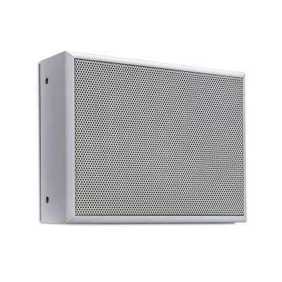 6" MDF Square On-Wall Loudspeaker 6W 110 - 15 k Hz White